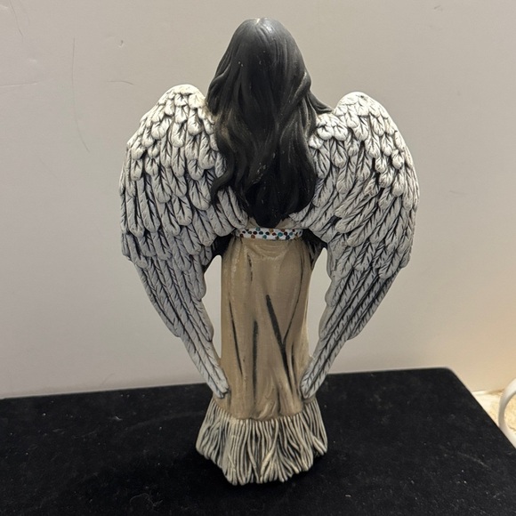 Vintage Ceramic Native American angel figurine by JM Wood 1997 - Picture 2 of 5